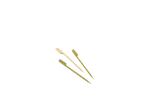 Bamboo Gun Shaped Paddle Skewers 12cm/4.75inch (100pcs) x1 Bamboo Gun Shaped Paddle Skewers 12cm/4.75inch (100pcs) x1