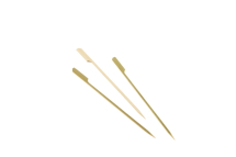 Bamboo Gun Shaped Paddle Skewers 21cm/8.25inch (100pcs) x1 Bamboo Gun Shaped Paddle Skewers 21cm/8.25inch (100pcs) x1