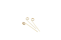 Bamboo Ring Skewers 12cm/4.75inch (100pcs) x1 Bamboo Ring Skewers 12cm/4.75inch (100pcs) x1