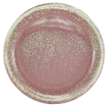 Terra Porcelain Rose Coupe Plate 19cm x6