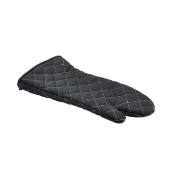 Flameguard Oven Mitt Black 17Inch CE Marked (Pair) x1