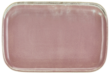 Terra Porcelain Rose Rectangular Plate 34.5x23.5cm x6