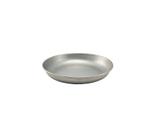 Vintage Steel Coupe Plate 24cm x1 Vintage Steel Coupe Plate 24cm x1