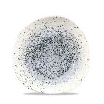 Mineral Blue Round Trace Plate 8 1/4inch x12