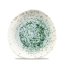 Mineral Green Round Trace Plate 8 1/4inch x12