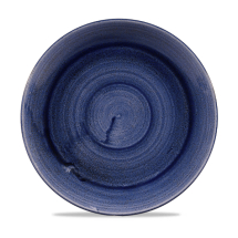 Stonecast Patina Cobalt Blue Evolve Coupe Plate 10.25inch x12
