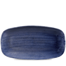 Stonecast Patina Cobalt Blue Chefs Oblong Plate (No4) 13 7/8X7 3/8inch x6
