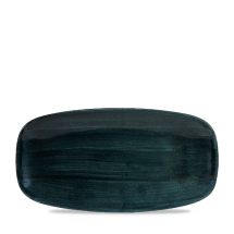 Stonecast Patina Rustic Teal Chefs Oblong Plate (No3) 11.75X6inch x12 Stonecast Patina Rustic Teal Chefs Oblong Plate (No3) 11.75X6inch x12