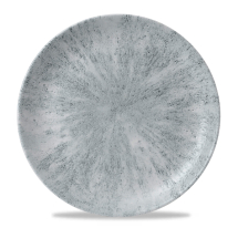 Stone Pearl Grey Evolve Coupe Round Plate 11.25inch x12