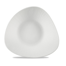 Bamboo Triangle Shallow Bowl 10 3/4inchX10 1/2inch x12 Bamboo Triangle Shallow Bowl 10 3/4inchX10 1/2inch x12