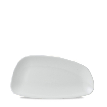 White Chefs Geo Plate 11.75X6 1/8Inch x12 White Chefs Geo Plate 11.75X6 1/8Inch x12