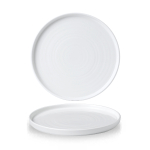 White Walled Chefs Plate 10 2/8" x6 White Walled Chefs Plate 10 2/8" x6