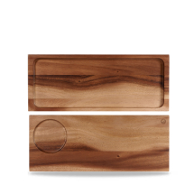 Wood  Rect Board 40 X 16.5Cm x4