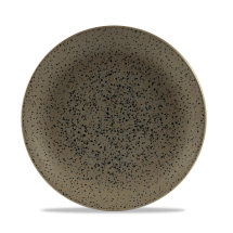 Menu Shades Caldera Flint Grey Coupe Plate 8.4inch x6 Menu Shades Caldera Flint Grey Coupe Plate 8.4inch x6