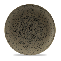 Menu Shades Caldera Flint Grey Coupe Plate 10.5inch x6 Menu Shades Caldera Flint Grey Coupe Plate 10.5inch x6