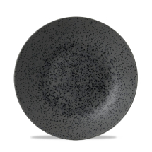 Menu Shades Caldera Flint Grey Coupe Bowl 9 7/8inch x6 Menu Shades Caldera Flint Grey Coupe Bowl 9 7/8inch x6