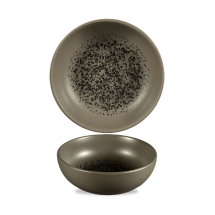 Menu Shades Caldera Flint Grey  Bowl 5.25inch x6 Menu Shades Caldera Flint Grey  Bowl 5.25inch x6