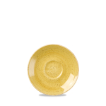 Stonecast Mustard Espresso Saucer 4.5" x12 Stonecast Mustard Espresso Saucer 4.5" x12