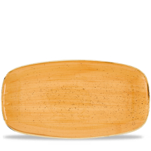 Stonecast Tangerine Chefs Oblong Plate 13 7/8X7 3/8inch x6 Stonecast Tangerine Chefs Oblong Plate 13 7/8X7 3/8inch x6