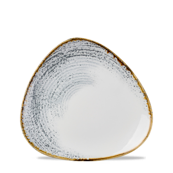 Homespun Accents Jasper Grey Lotus Plate 7Inch x12 Homespun Accents Jasper Grey Lotus Plate 7Inch x12