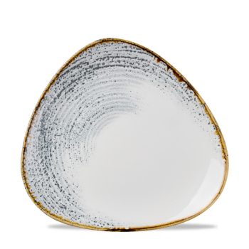 Homespun Accents Jasper Grey Lotus Plate 9Inch x12 Homespun Accents Jasper Grey Lotus Plate 9Inch x12
