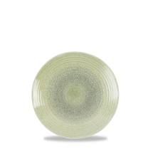 Harvest Grain Speckle Green  Organic Coupe Plate 10.6inch Box 12 Harvest Grain Speckle Green  Organic Coupe Plate 10.6inch Box 12