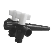 Abbot Double Plastic Tap 3/4inch BSP Tread Abbot Double Plastic Tap 3/4inch BSP Tread
