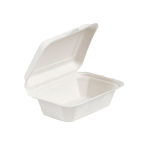 5"x7" Bagasse Clamshell Lunch Boxes x600