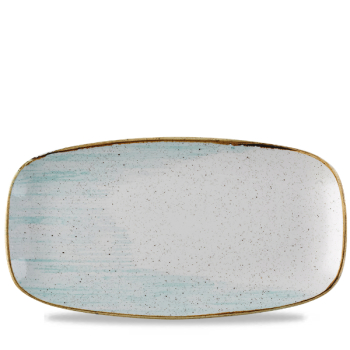 Stonecast Accents Duck Egg Chefs Oblng Plate 13.9x7.4Inch x6 Stonecast Accents Duck Egg Chefs Oblng Plate 13.9x7.4Inch x6