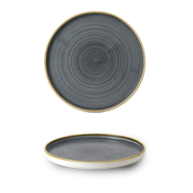 Stonecast Blueberry Walled Plate 10 2/8inch x6 Stonecast Blueberry Walled Plate 10 2/8inch x6