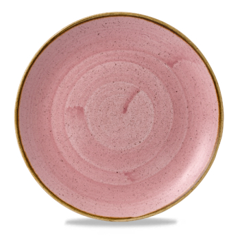 Stonecast Petal Pink Evolve Coupe Round Plate 10.25Inch x12