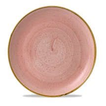 Stonecast Petal Pink Evolve Coupe Round Plate 11.25inch x12