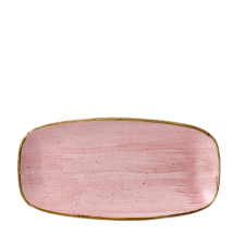 Stonecast Petal Pink Chefs Oblong Plate (No3) 11.75x6inch x12