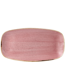 Stonecast Petal Pink Chefs Oblong Plate (No4) 13 7/8X7 3/8inch x6