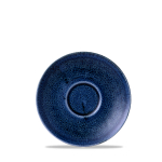 Stonecast Plume Ultramarine Cappuccino Saucer 6.25" x12