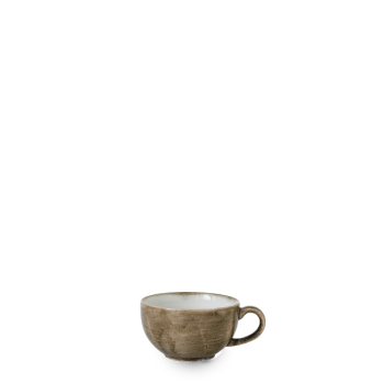 Stonecast Patina Antique Taupe Cappuccino Cup 8oz x12 Stonecast Patina Antique Taupe Cappuccino Cup 8oz x12