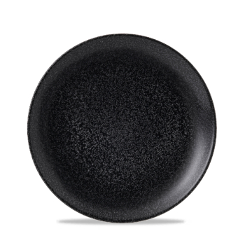 Evo Origins Midnight Black Coupe Plate 8.67Inch Box 12 Evo Origins Midnight Black Coupe Plate 8.67Inch Box 12