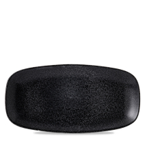 Evo Origins Midnight Black Chefs Oblong Plate 11 3/4x6inch Box 12 Evo Origins Midnight Black Chefs Oblong Plate 11 3/4x6inch Box 12