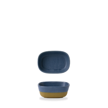 Emerge Oslo Blue  Dish 12x9x5cm Box 6 Emerge Oslo Blue  Dish 12x9x5cm Box 6