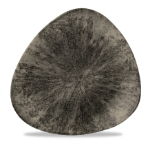 Stone Quartz Black Lotus Plate 10.5inch x12