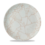 Studio Prints Kintsugi Coral Evolve Coupe Plate 11.25" x12 Studio Prints Kintsugi Coral Evolve Coupe Plate 11.25" x12