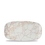 Studio Prints Kintsugi Coral Chefs Oblg Plate 11 3/4X6" x12 Studio Prints Kintsugi Coral Chefs Oblg Plate 11 3/4X6" x12