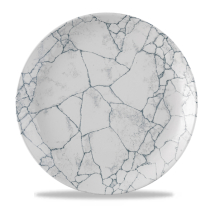 Studio Prints Kintsugi Pearl Grey Ev Coupe Plate 11.25inch x12 Studio Prints Kintsugi Pearl Grey Ev Coupe Plate 11.25inch x12