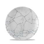 Studio Prints Kintsugi Pearl Grey Ev Coupe Plate 8.67" x12 Studio Prints Kintsugi Pearl Grey Ev Coupe Plate 8.67" x12