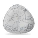 Studio Prints Kintsugi Pearl Grey Lotus Plate 9" x12 Studio Prints Kintsugi Pearl Grey Lotus Plate 9" x12