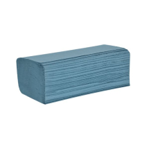 1Ply Blue Hand Towels V-Fold x3600