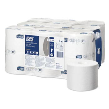 Tork SmartOne White Mini Toilet Rolls T9 2Ply 12x620sh Tork SmartOne White Mini Toilet Rolls T9 2Ply 12x620sh