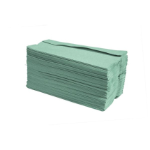1Ply Green C-Fold Hand Towels 217x305mm x2880