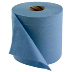 Blue Roll 2Ply Centrefeed 150mx6