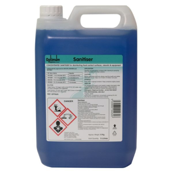 Optimum Concentrated Sanitiser EN1276 Compliant K2 x5LT Optimum Concentrated Sanitiser EN1276 Compliant K2 x5LT